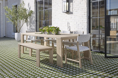 Essentials For Living - Woven - Outdoor  Big Sur Outdoor Dining Table - 6830-L.W-ET view 9