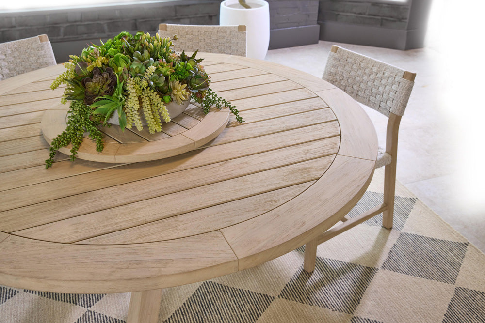Essentials For Living - Woven - Outdoor  Boca Outdoor Lazy Susan - 6829-S.W-ET view 7