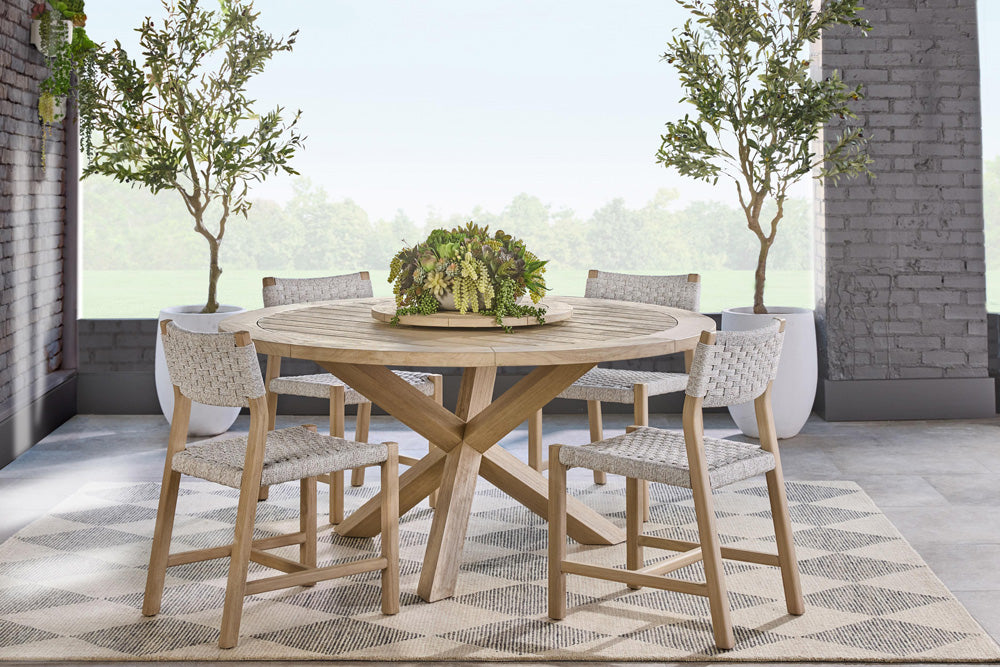 Essentials For Living - Woven - Outdoor  Boca Outdoor Lazy Susan - 6829-S.W-ET view 10