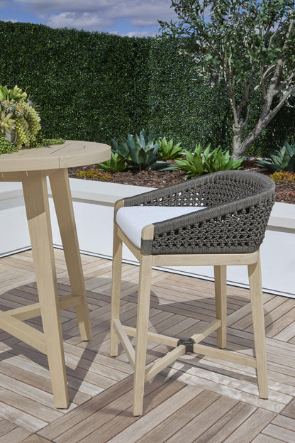 Essentials For Living - Woven - Outdoor  Carmel Outdoor 36" Round Counter Table - 6825-RDCTR.W-ET view 9