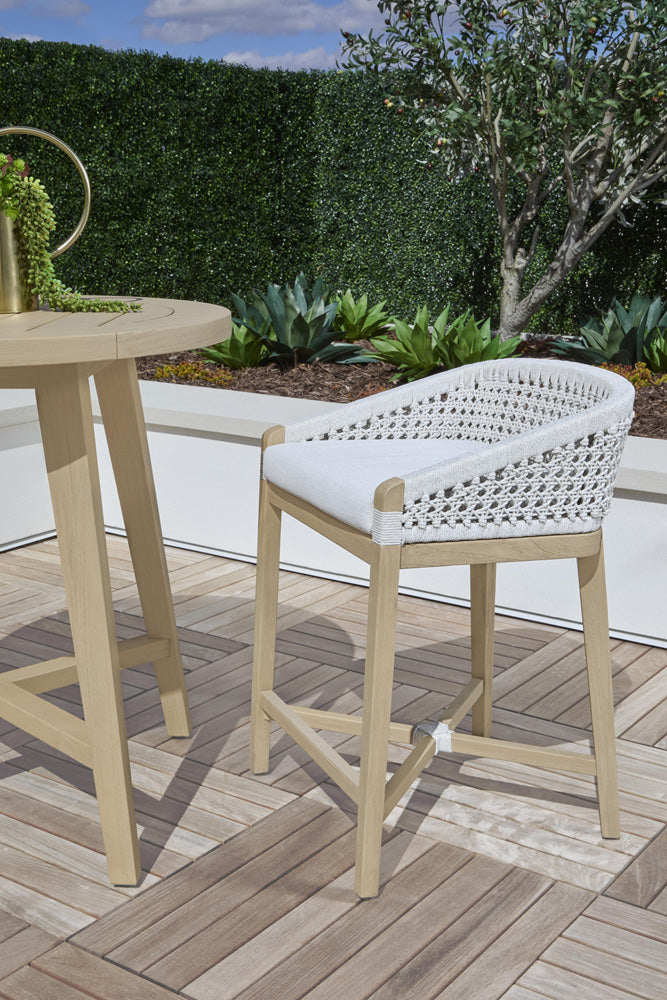 Essentials For Living - Woven - Outdoor  Carmel Outdoor 36" Round Counter Table - 6825-RDCTR.W-ET view 10