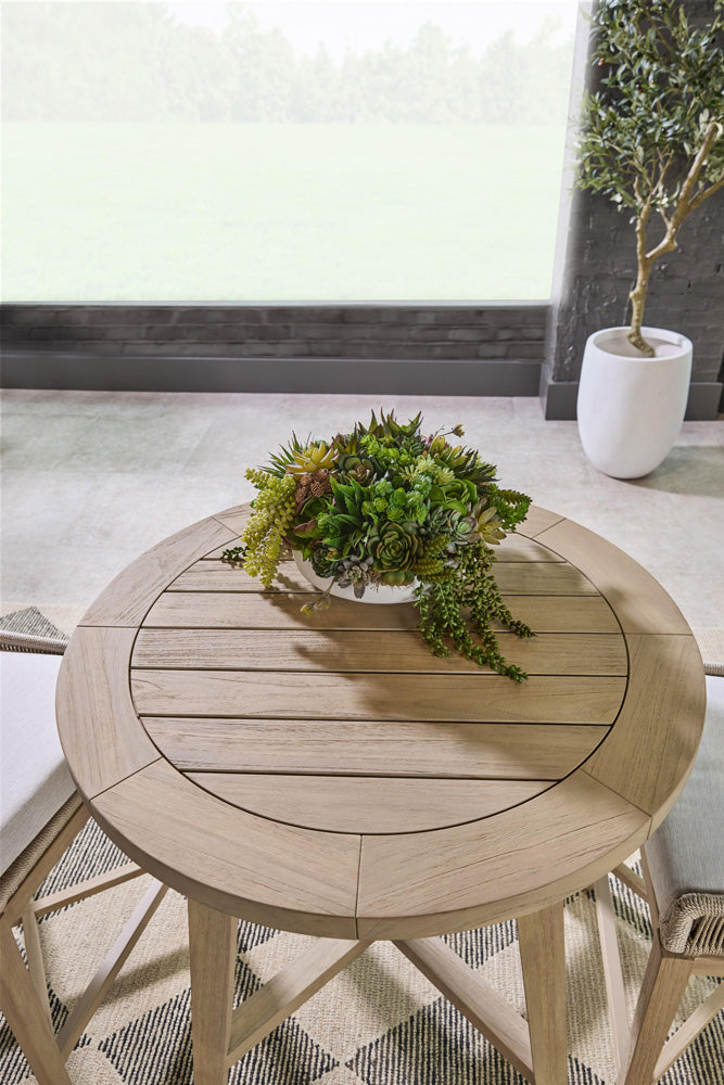 Essentials For Living - Woven - Outdoor  Carmel Outdoor 36" Round Counter Table - 6825-RDCTR.W-ET view 12