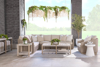 Essentials For Living - Woven - Outdoor  Caspian Outdoor Sofa Chair - 6863-1.TAU/ECR/W-ET view 6