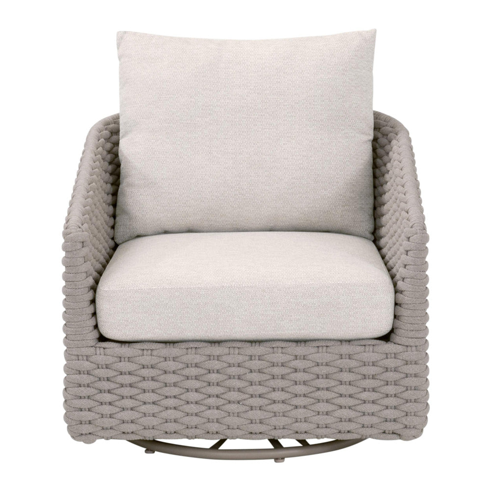 Essentials For Living - Woven - Outdoor  Caspian Outdoor Swivel Rocker Sofa Chair - 6863-1SRCK.TAU/ECR view 1
