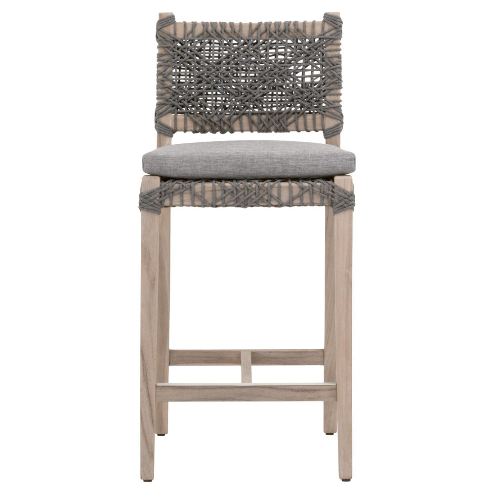 Essentials For Living - Woven - Outdoor  Costa Outdoor Counter Stool - 6849CSBK.DOV/DOV/GT_CLOSEOUT view 1