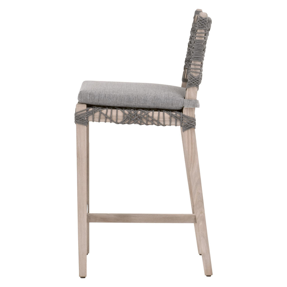 Essentials For Living - Woven - Outdoor  Costa Outdoor Counter Stool - 6849CSBK.DOV/DOV/GT_CLOSEOUT view 3