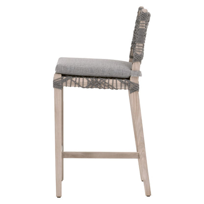 Essentials For Living - Woven - Outdoor  Costa Outdoor Counter Stool - 6849CSBK.DOV/DOV/GT_CLOSEOUT view 3