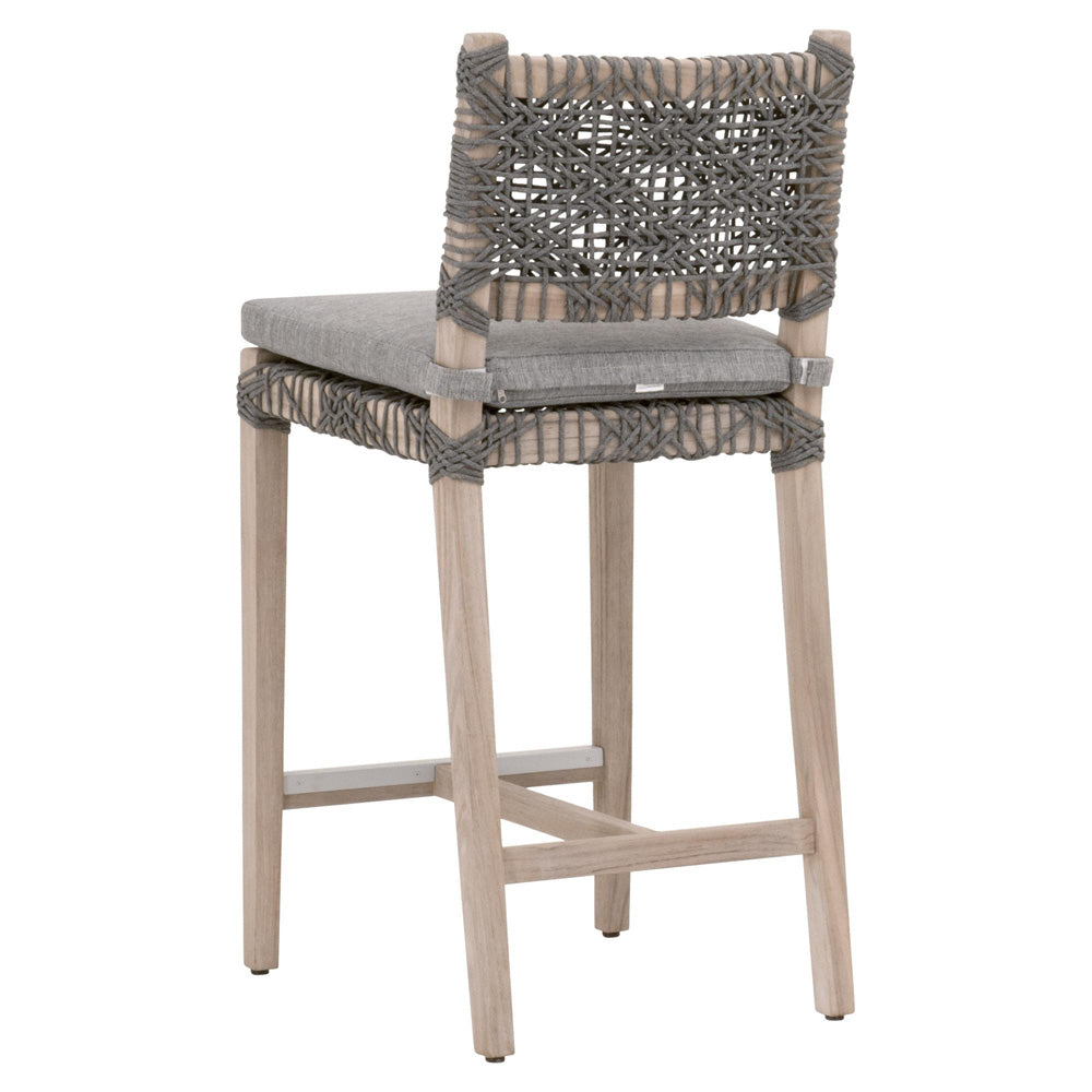 Essentials For Living - Woven - Outdoor  Costa Outdoor Counter Stool - 6849CSBK.DOV/DOV/GT_CLOSEOUT view 4