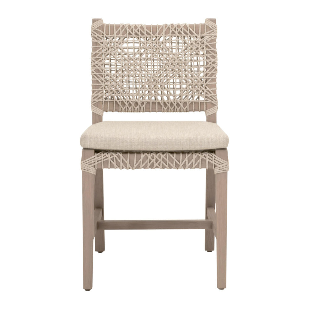 Essentials For Living - Woven - Outdoor  Costa Outdoor Dining Chair, Set of 2 - 6849.OAT/ECR/W-ET view 1