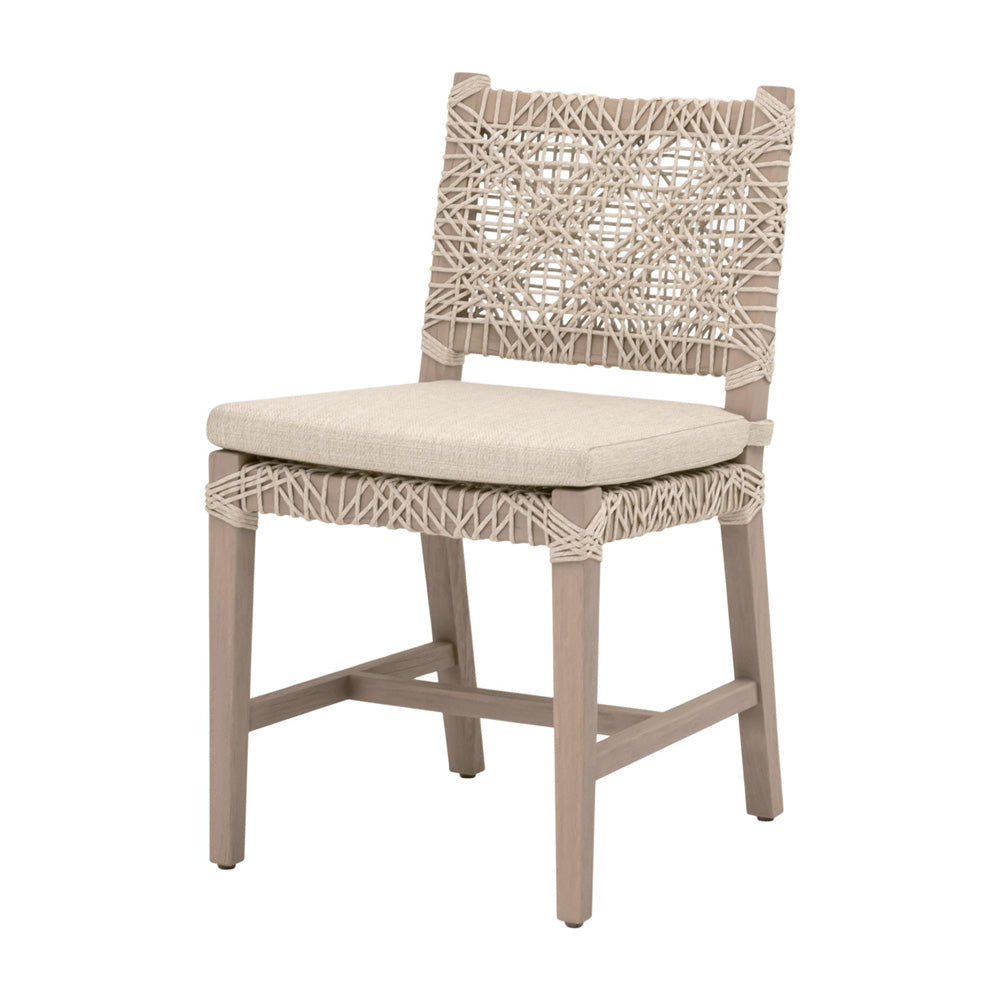 Essentials For Living - Woven - Outdoor  Costa Outdoor Dining Chair, Set of 2 - 6849.OAT/ECR/W-ET view 2