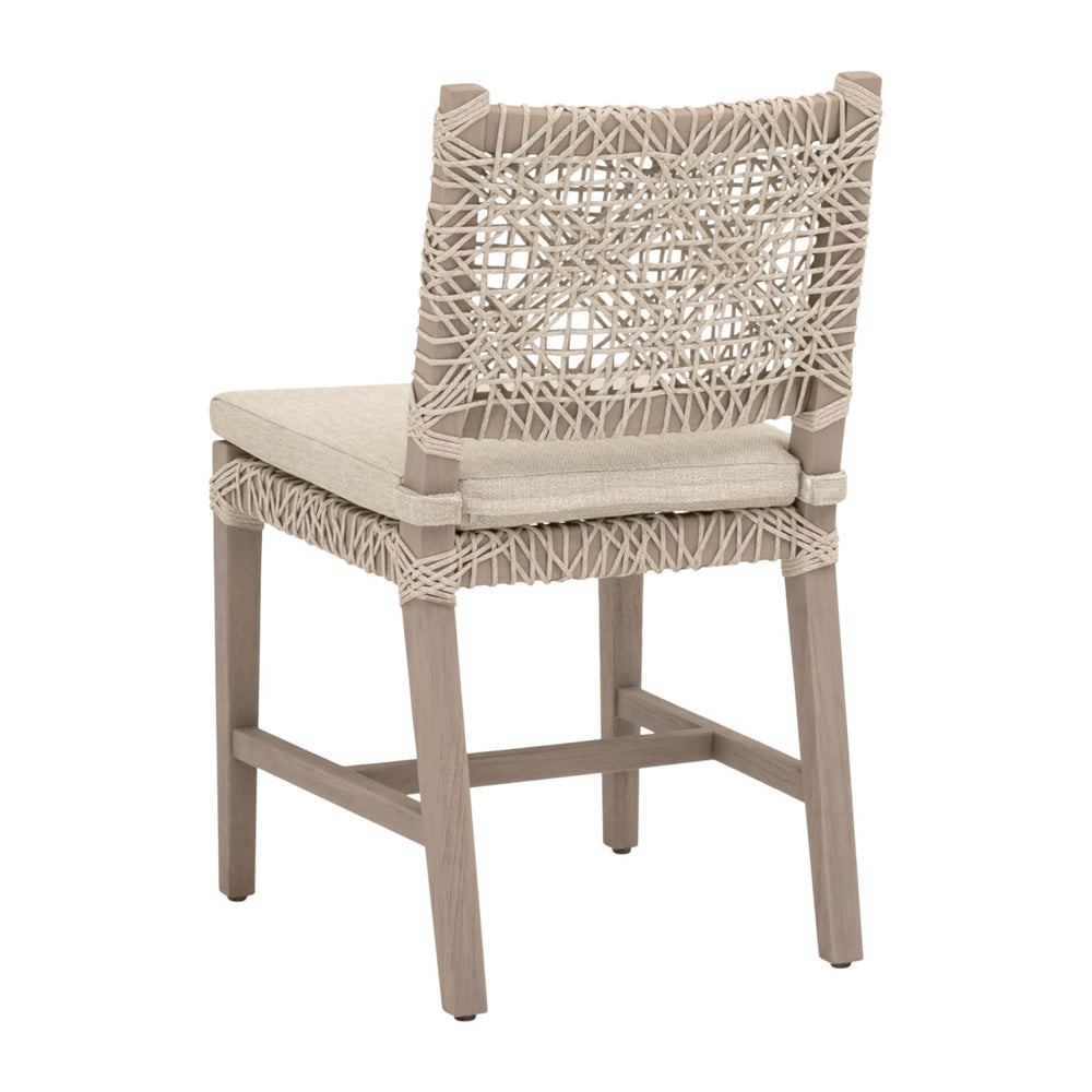 Essentials For Living - Woven - Outdoor  Costa Outdoor Dining Chair, Set of 2 - 6849.OAT/ECR/W-ET view 4