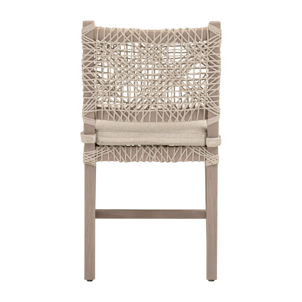 Essentials For Living - Woven - Outdoor  Costa Outdoor Dining Chair, Set of 2 - 6849.OAT/ECR/W-ET view 5