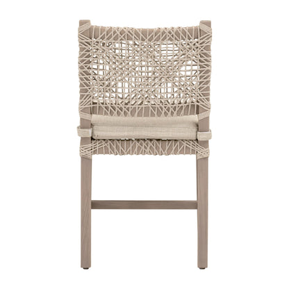 Essentials For Living - Woven - Outdoor  Costa Outdoor Dining Chair, Set of 2 - 6849.OAT/ECR/W-ET view 5