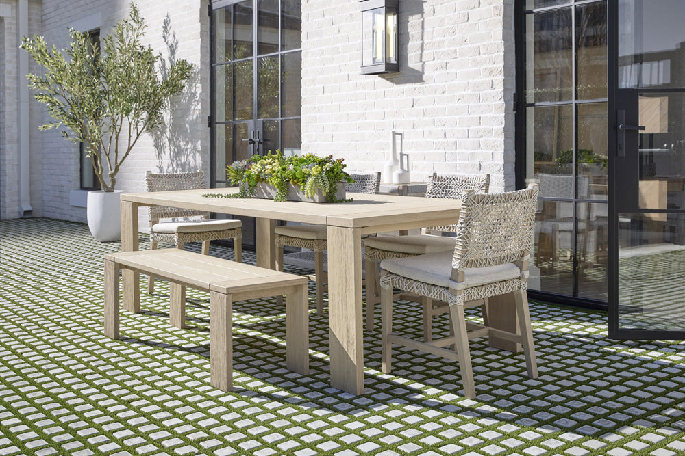 Essentials For Living - Woven - Outdoor  Costa Outdoor Dining Chair, Set of 2 - 6849.OAT/ECR/W-ET view 9