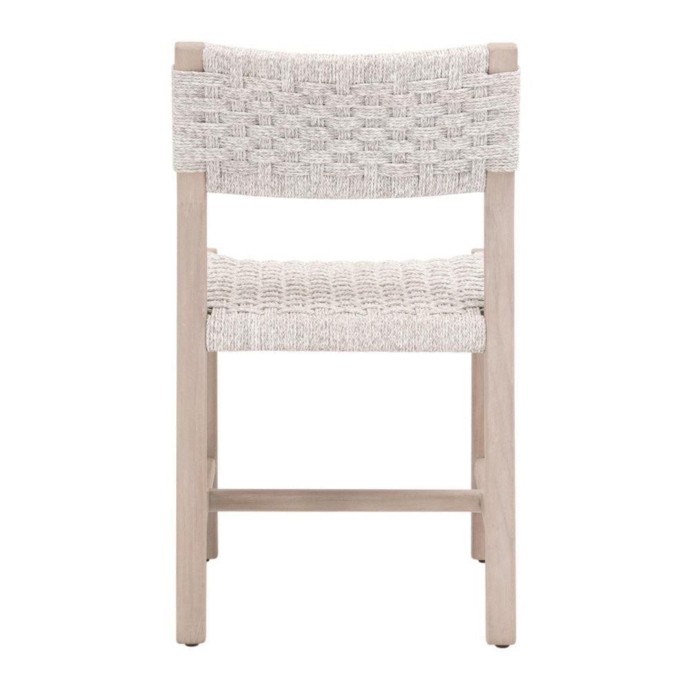 Essentials For Living - Woven - Outdoor  Kitts Indoor/Outdoor Dining Chair, Set of 2 - 6835.WHT/W-ET view 5