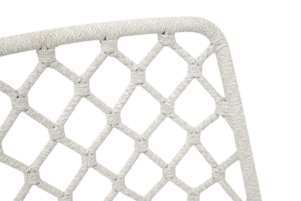 Essentials For Living - Woven - Outdoor  Lattis Outdoor Dining Chair - 6803.WHT/WHT/W-ET view 7