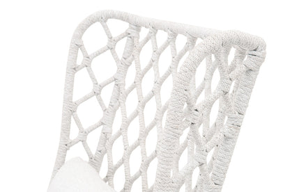 Essentials For Living - Woven - Outdoor  Lattis Outdoor Wing Chair - 6804.WHT/WHT/GT_CLOSEOUT view 6