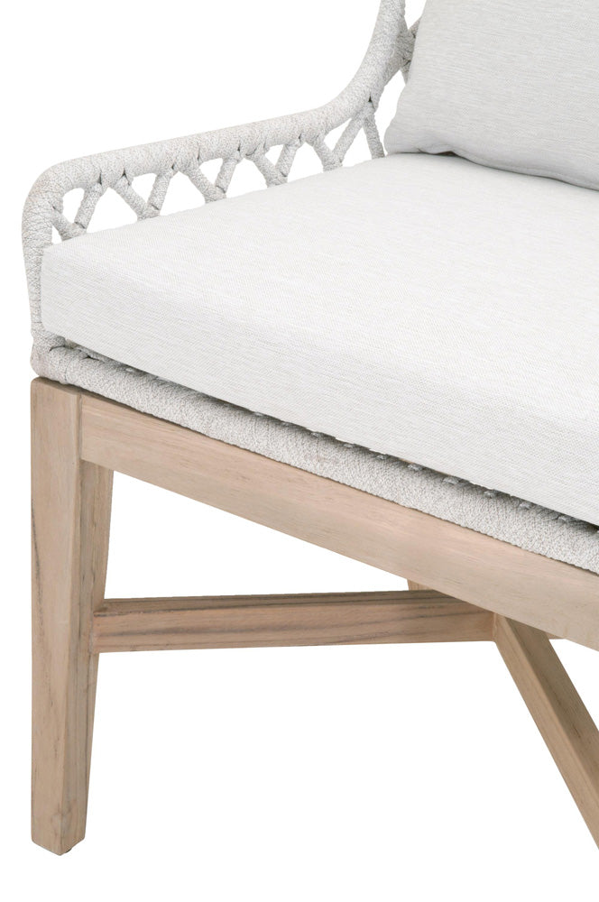 Essentials For Living - Woven - Outdoor  Lattis Outdoor Wing Chair - 6804.WHT/WHT/GT_CLOSEOUT view 7