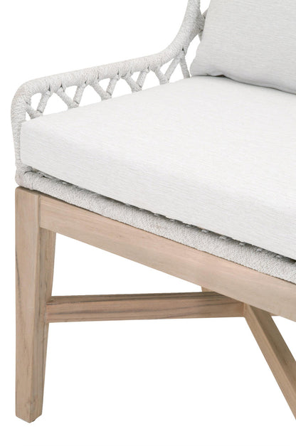 Essentials For Living - Woven - Outdoor  Lattis Outdoor Wing Chair - 6804.WHT/WHT/GT_CLOSEOUT view 7