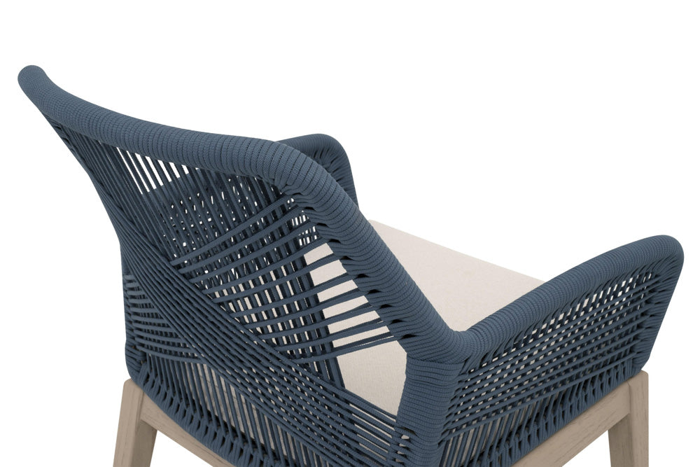 Essentials For Living - Woven - Outdoor  Loom Outdoor Arm Chair, Set of 2 - 6809KD.SBLU/STO/W-ET view 6