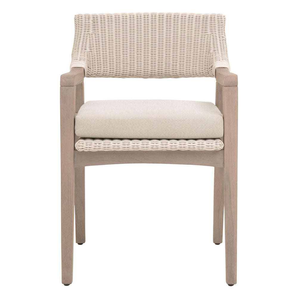 Essentials For Living - Woven - Outdoor  Lucia Outdoor Arm Chair - 6810.PW/STO/W-ET view 1