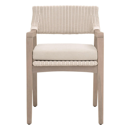 Essentials For Living - Woven - Outdoor  Lucia Outdoor Arm Chair - 6810.PW/STO/W-ET view 1