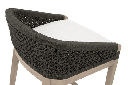 Essentials For Living - Woven - Outdoor  Montecito Outdoor Counter Stool - 6795CS.ANT/WHT/W-ET view 8