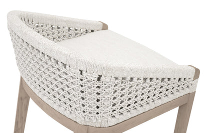 Essentials For Living - Woven - Outdoor  Montecito Outdoor Counter Stool - 6795CS.WHT/WHT/W-ET view 6
