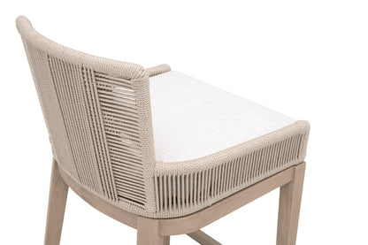 Essentials For Living - Woven - Outdoor  Overlay Outdoor Counter Stool - 6859CS.OYS/WHT/W-ET view 6