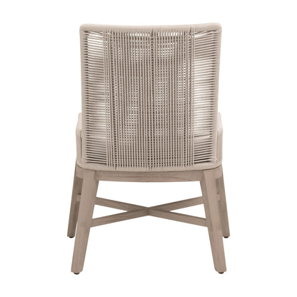 Essentials For Living - Woven - Outdoor  Overlay Outdoor Dining Chair, Set of 2 - 6859.OYS/WHT/W-ET view 5