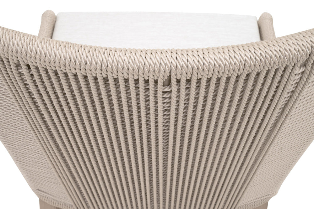 Essentials For Living - Woven - Outdoor  Overlay Outdoor Dining Chair, Set of 2 - 6859.OYS/WHT/W-ET view 9