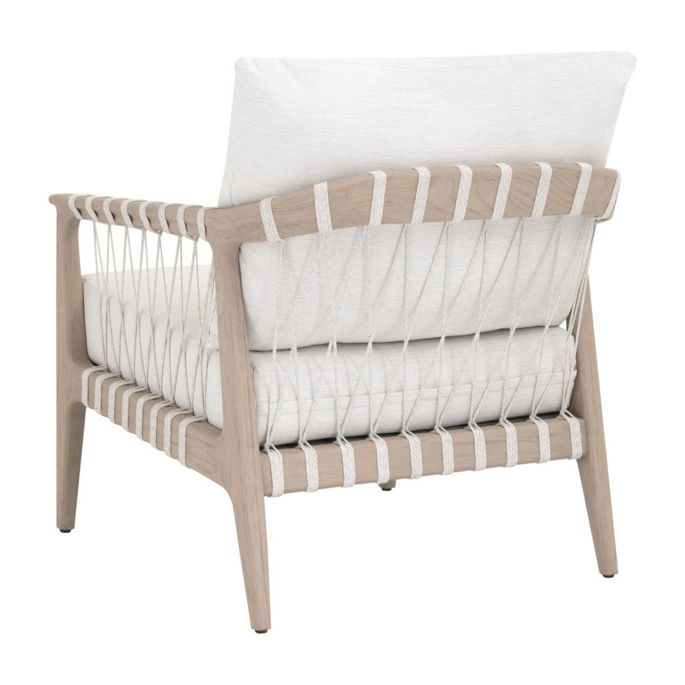 Essentials For Living - Woven - Outdoor  Pacific Outdoor Club Chair - 6801.WHT/WHT/W-ET view 4