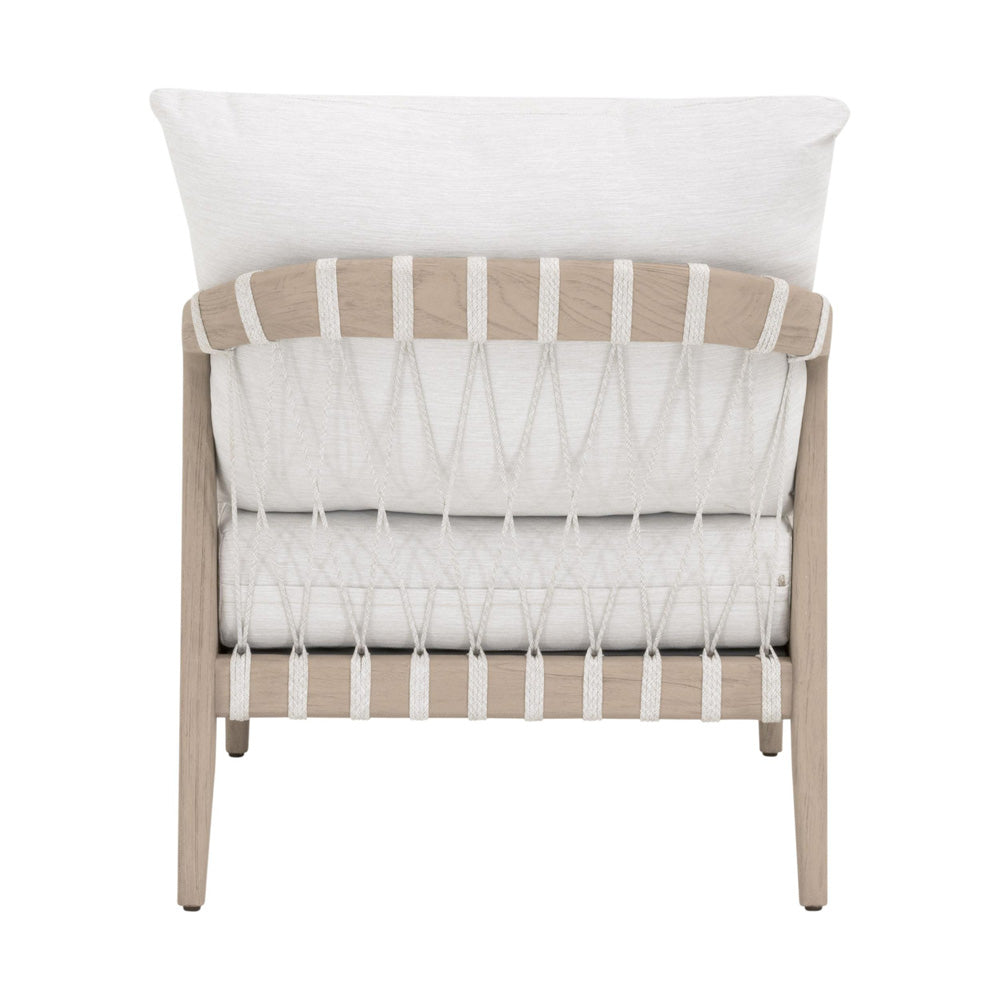 Essentials For Living - Woven - Outdoor  Pacific Outdoor Club Chair - 6801.WHT/WHT/W-ET view 5