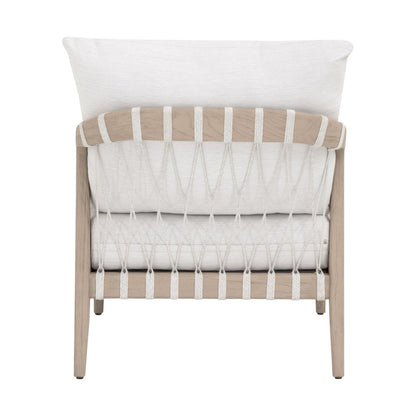 Essentials For Living - Woven - Outdoor  Pacific Outdoor Club Chair - 6801.WHT/WHT/W-ET view 5
