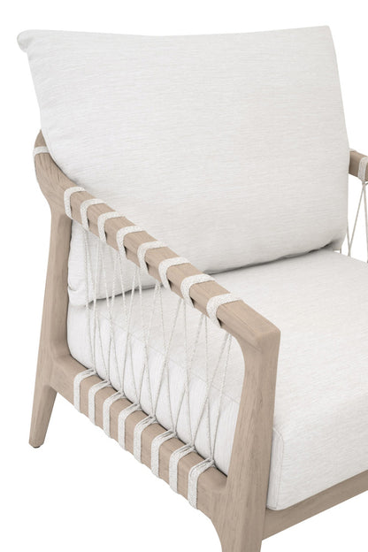 Essentials For Living - Woven - Outdoor  Pacific Outdoor Club Chair - 6801.WHT/WHT/W-ET view 7