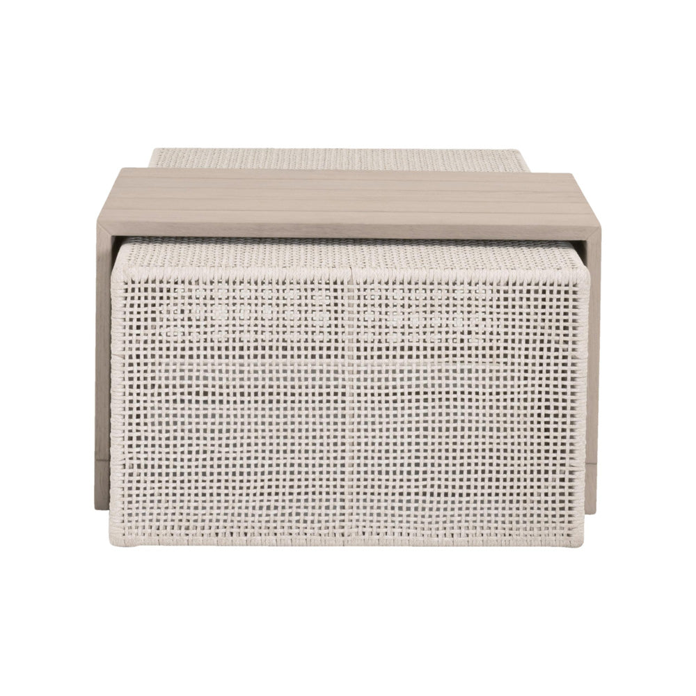 Essentials For Living - Woven - Outdoor  Rhode Outdoor Coffee Table - 6868.OAT/W-ET view 7