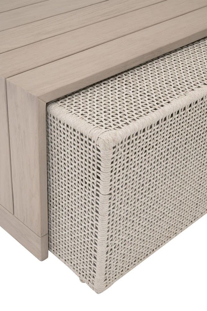Essentials For Living - Woven - Outdoor  Rhode Outdoor Coffee Table - 6868.OAT/W-ET view 11