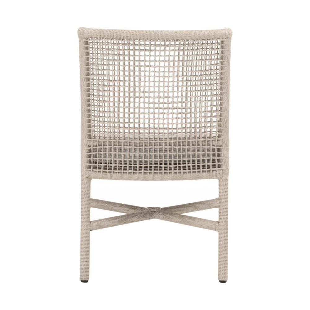 Essentials For Living - Woven - Outdoor  Seaside Rope Indoor/Outdoor Dining Chair, Set of 2 - 6836.OYS/WHT view 5