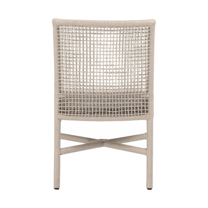 Essentials For Living - Woven - Outdoor  Seaside Rope Indoor/Outdoor Dining Chair, Set of 2 - 6836.OYS/WHT view 5