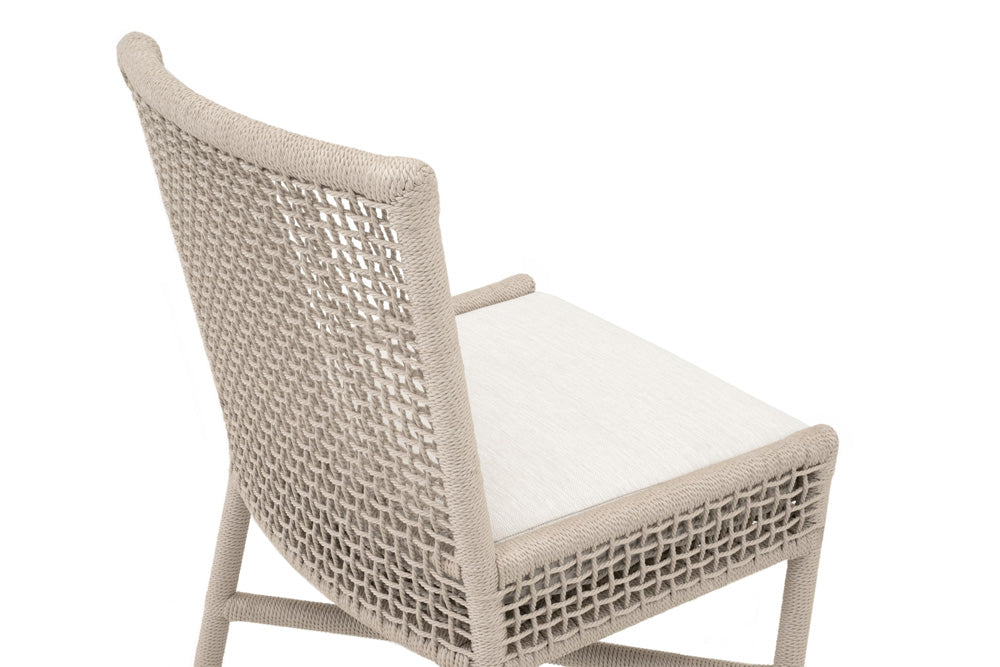 Essentials For Living - Woven - Outdoor  Seaside Rope Indoor/Outdoor Dining Chair, Set of 2 - 6836.OYS/WHT view 6