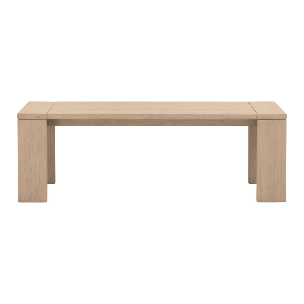 Essentials For Living - Woven - Outdoor  Sur Outdoor Bench - 6830-B.W-ET view 1