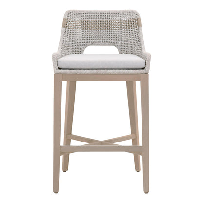 Essentials For Living - Woven - Outdoor  Tapestry Outdoor Barstool - 6850BS.WTA/PUM/W-ET view 1