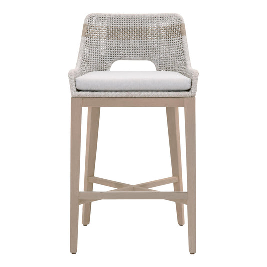 Essentials For Living - Woven - Outdoor  Tapestry Outdoor Barstool - 6850BS.WTA/PUM/W-ET view 1