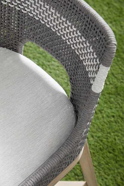Essentials For Living - Woven - Outdoor  Tapestry Outdoor Counter Stool - 6850CS.DOV/WHT/GT_CLOSEOUT view 7