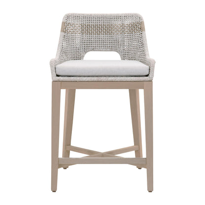 Essentials For Living - Woven - Outdoor  Tapestry Outdoor Counter Stool - 6850CS.WTA/PUM/W-ET view 1