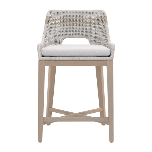 Essentials For Living - Woven - Outdoor  Tapestry Outdoor Counter Stool - 6850CS.WTA/PUM/W-ET view 1