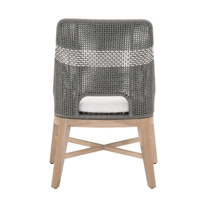 Essentials For Living - Woven - Outdoor  Tapestry Outdoor Dining Chair - 6850.DOV/WHT/GT_CLOSEOUT view 5