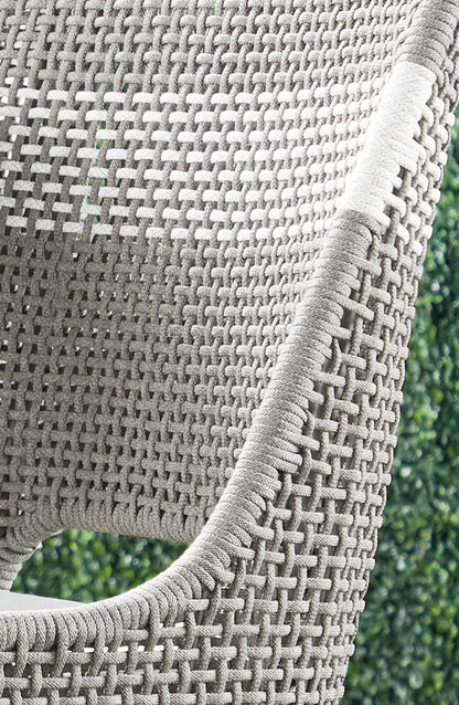 Essentials For Living - Woven - Outdoor  Tapestry Outdoor Dining Chair - 6850.DOV/WHT/GT_CLOSEOUT view 7