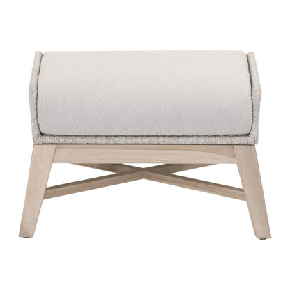 Essentials For Living - Woven - Outdoor  Tapestry Outdoor Footstool - 6851FS.WTA/PUM/GT_CLOSEOUT view 1