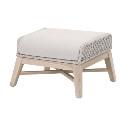 Essentials For Living - Woven - Outdoor  Tapestry Outdoor Footstool - 6851FS.WTA/PUM/GT_CLOSEOUT view 2